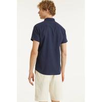 PRODUKT regular fit overhemd Clark donkerblauw
