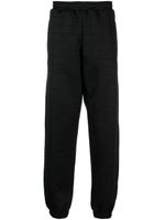 Moschino pantalon de jogging à motif monogrammé - Noir