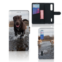 OPPO Find X2 Pro Telefoonhoesje met Pasjes Honden Labrador