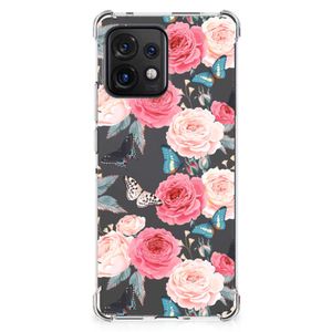 Motorola Edge 40 Pro Case Butterfly Roses