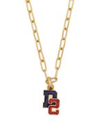 DSQUARED2 collier College D2 - Or