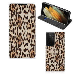 Samsung Galaxy S21 Ultra Hoesje maken Leopard