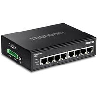 Trendnet TI-G80 netwerk-switch Unmanaged L2 Gigabit Ethernet (10/100/1000) Zwart - thumbnail