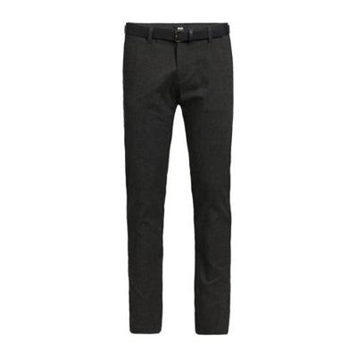 WE Fashion Fundamentals skinny chino met all over print antraciet WE Fashion Fundamentals skinny chino met all over print antraciet