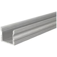 Deko Light 970147 AU-02-12 U-profiel Aluminium (b x h x d) 18 x 15 x 2000 mm 2 m