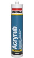 Soudal Acryrub | Acrylaatkit | Grijs | 310 ml - 102598