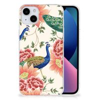 TPU Hoesje voor iPhone 15 Plus Pink Peacock