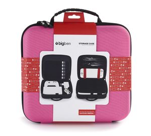 Bigben Nintendo Switch Luxe Opbergtas (roze)