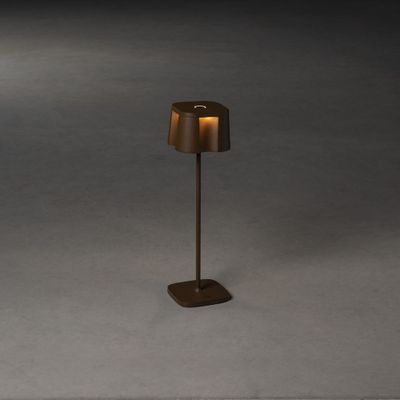 Konstsmide 7818-970 Nice Rost LED-tafellamp voor buiten 2.5 W Warmwit Roest-bruin