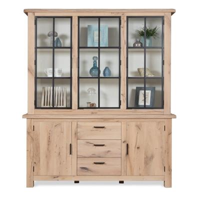 Buffetkast (3 deuren) Beaumont - Combi Nature White / RAL 9010 Buffetkast (3 deuren) Beaumont - Combi Nature White / RAL 9010