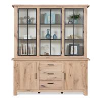 Buffetkast (3 deuren) Beaumont - Combi Nature White / RAL 9010