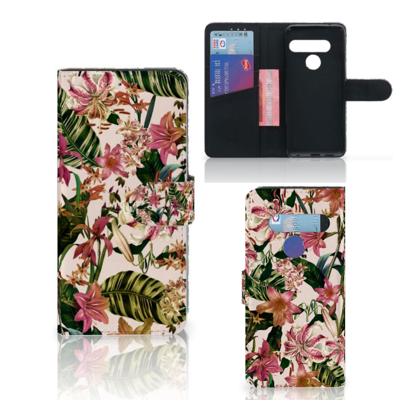 LG G8s Thinq Hoesje Flowers