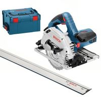 Bosch Blauw GKS 55+ GCE cirkelzaag | met 1600mm geleiderail | in L-Boxx - 0601682103