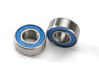 Ball bearings, blue rubber sealed (6x13x5mm) (2) - thumbnail