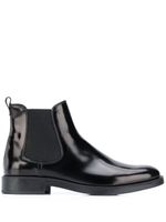 Tod's bottines en cuir - Noir - thumbnail