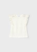 Mayoral Meisjes t-shirt - Natural