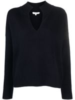 Chinti & Parker V-neck cashmere jumper - Bleu