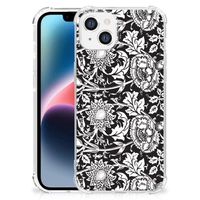 Apple iPhone 14 Plus Case Black Flowers - thumbnail