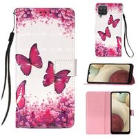 Wonder Series Samsung Galaxy A12 Wallet Case - Vlinders