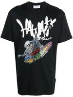 Philipp Plein t-shirt à imprimé graphique - Noir