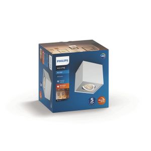 Philips WarmGlow LED Box plafond-/wandspot