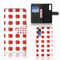 Huawei P30 Book Cover Paprika Red