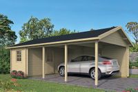 Tuindeco | Ever Garage/Carport | Onbehandeld