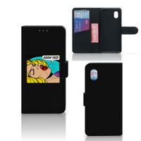 Alcatel 1B (2020) Wallet Case met Pasjes Popart Oh Yes