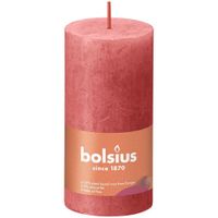 Bolsius kaars rustiek 10x5 cm blossom roze