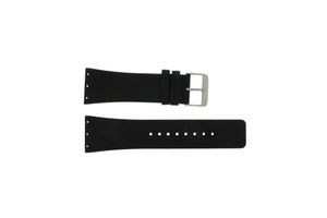 Horlogeband Danish Design IQ10Q641 / IQ12Q641 / IQ12Q767 / IQ14Q641 / IQ13Q641 Leder Zwart 28mm