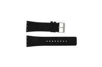 Horlogeband Danish Design IQ10Q641 / IQ12Q641 / IQ12Q767 / IQ14Q641 / IQ13Q641 Leder Zwart 28mm - thumbnail