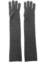 Loulou Studio gants Milos en cachemire - Gris - thumbnail