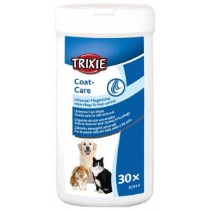 Trixie Coat Care reinigingsdoekjes (30 stuks) Per 3