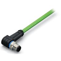 WAGO WAGO GmbH & Co. KG 756-1202/060-050 ETHERNET-/PROFINET-kabel, hoekig Inhoud: 1 stuk(s) - thumbnail