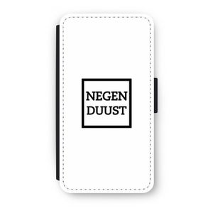 Negenduust vierkant: iPhone X Flip Hoesje