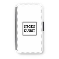 Negenduust vierkant: iPhone X Flip Hoesje