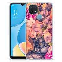 OPPO A15 TPU Case Bosje Bloemen