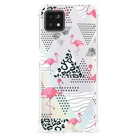 OPPO A53 5G | A73 5G Case Anti-shock Flamingo Triangle