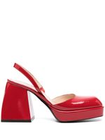 Nodaleto escarpins Bulla Jones en cuir verni - Rouge