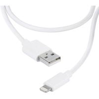 Vivanco USB-kabel USB 2.0 USB-A stekker, Apple Lightning stekker 1.20 m Wit 36299 - thumbnail