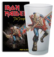 Iron Maiden Pint Glass The Trooper - thumbnail