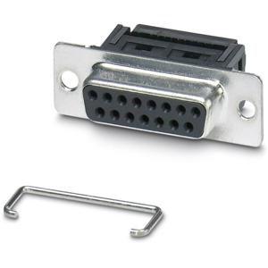 Phoenix Contact VS-15-BU-DSUB-FK 1688900 D-sub female connector 90 ° Aantal polen: 15 Snijklem 10 stuk(s)