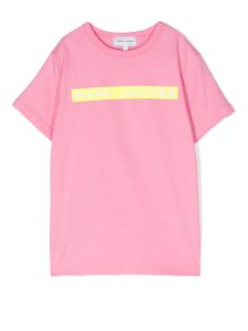 Marc Jacobs Kids t-shirt à logo imprimé - Rose