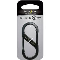 NITE Ize NI-SB3-03-01 Karabijn S-Biner Gr. 3 67 mm x 29 mm 1 stuk(s) - thumbnail