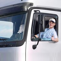 Zijwindschermen passend voor Volkswagen Crafter 2017- & MAN TGE 2017- CL46107 - thumbnail