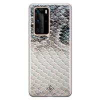 Huawei P40 Pro siliconen hoesje - Oh my snake