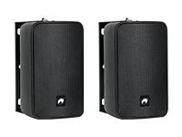 Omnitronic ODP-204T luidspreker, 100 V, 2 stuks, zwart