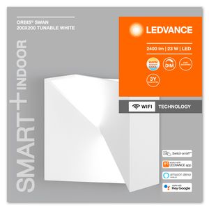 LEDVANCE Smart + Swan 4058075574052 LED-wandlamp 23 W LED Wit