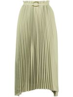 Rejina Pyo Dilan pleated midi skirt - Vert