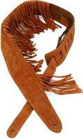 Fender® Suede Fringe Gitaar Strap - Retro Style Fringe - Naturel